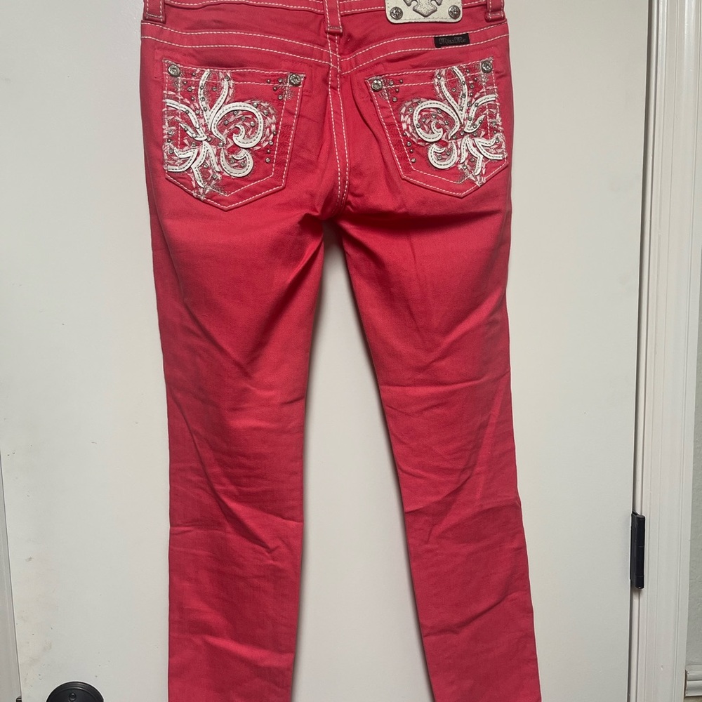 Miss me coral pink jeans